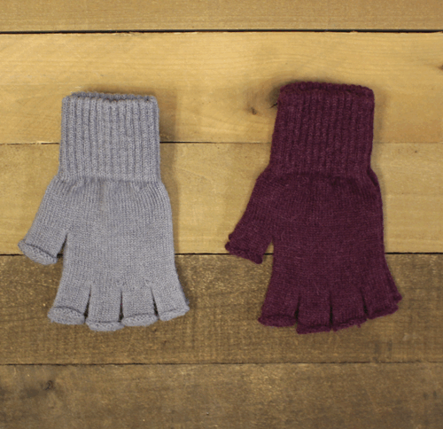 classic fingerless gloves