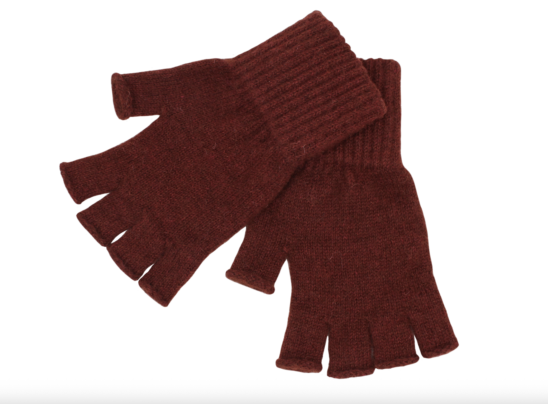 classic fingerless gloves - Image 7
