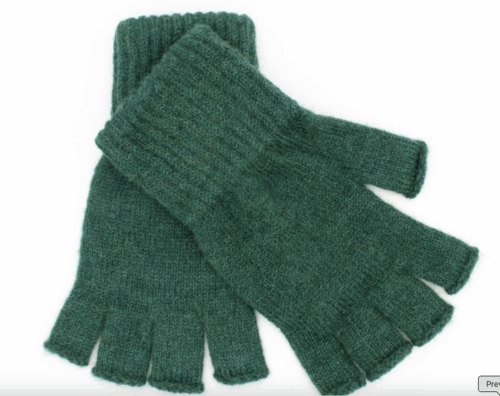 classic fingerless gloves - Image 6