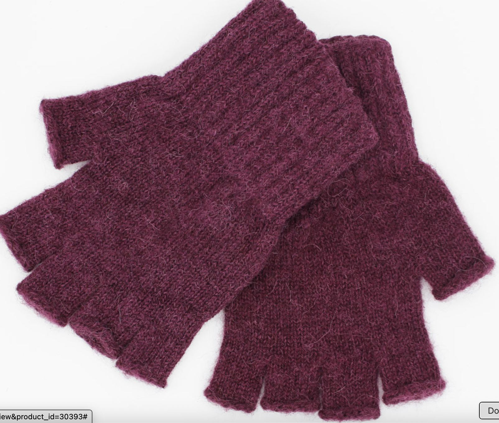 classic fingerless gloves - Image 4