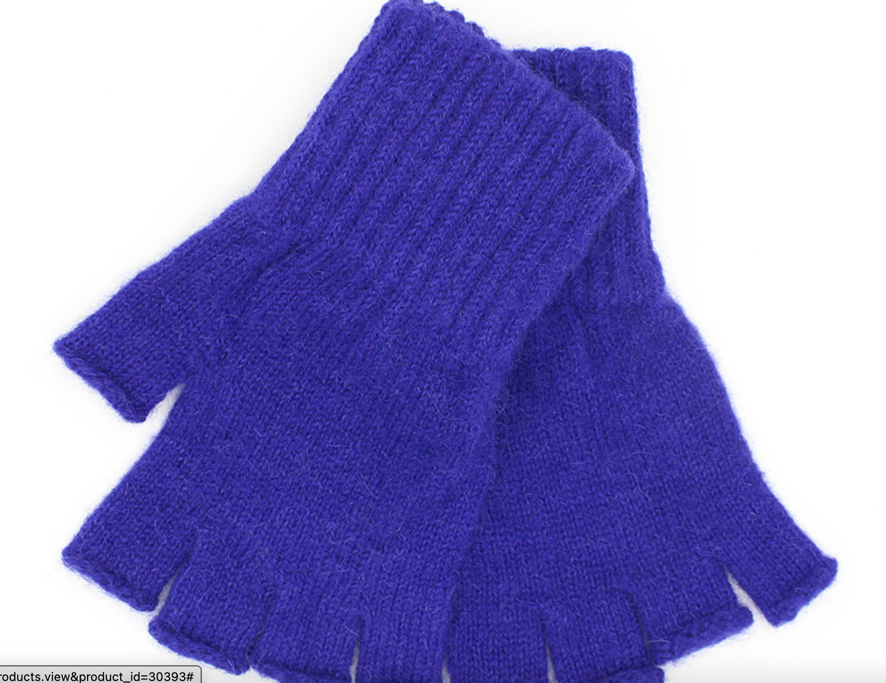 classic fingerless gloves - Image 3