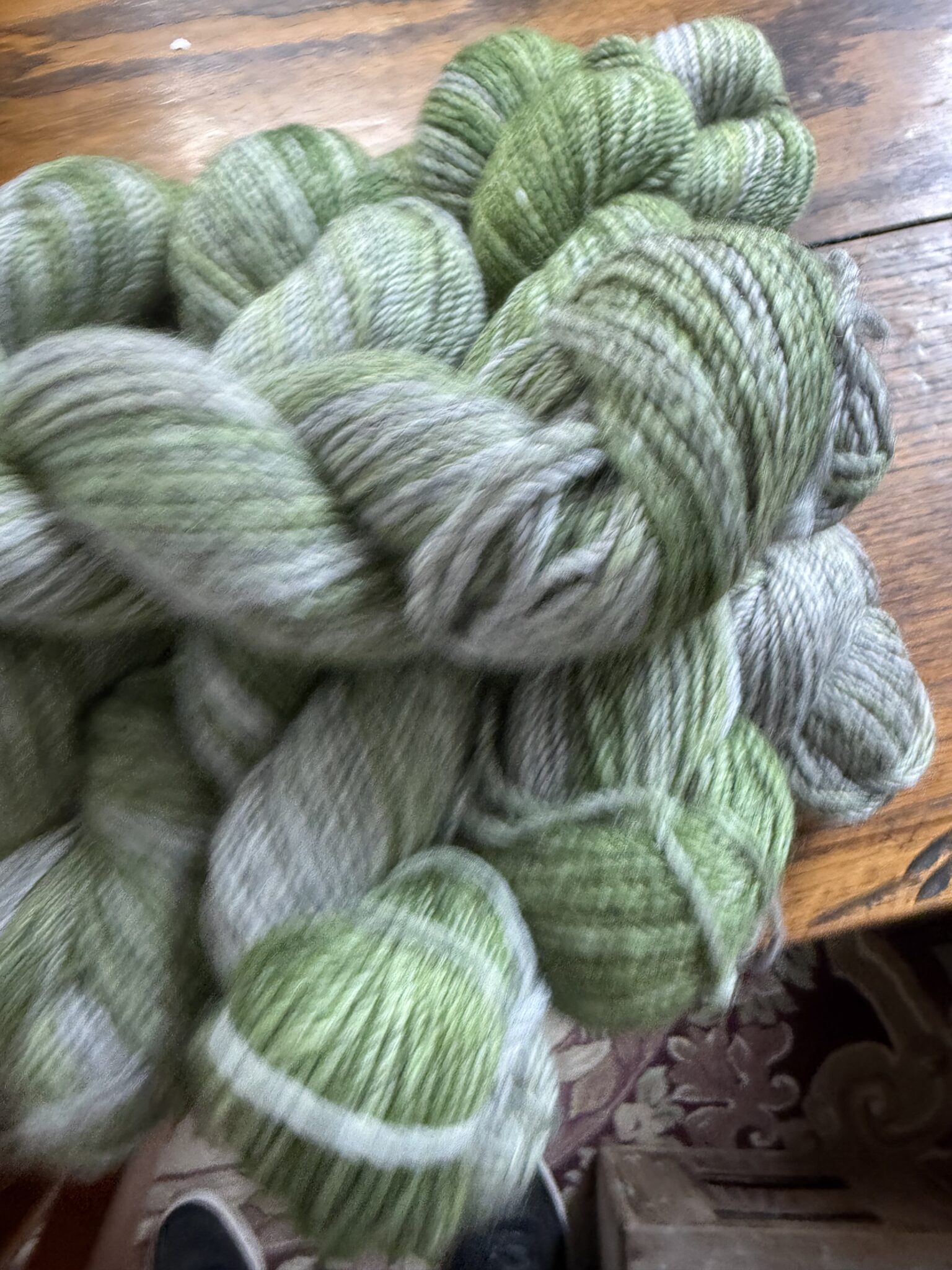 Artichoke – Farm Grown Alpaca Yarn - Image 5