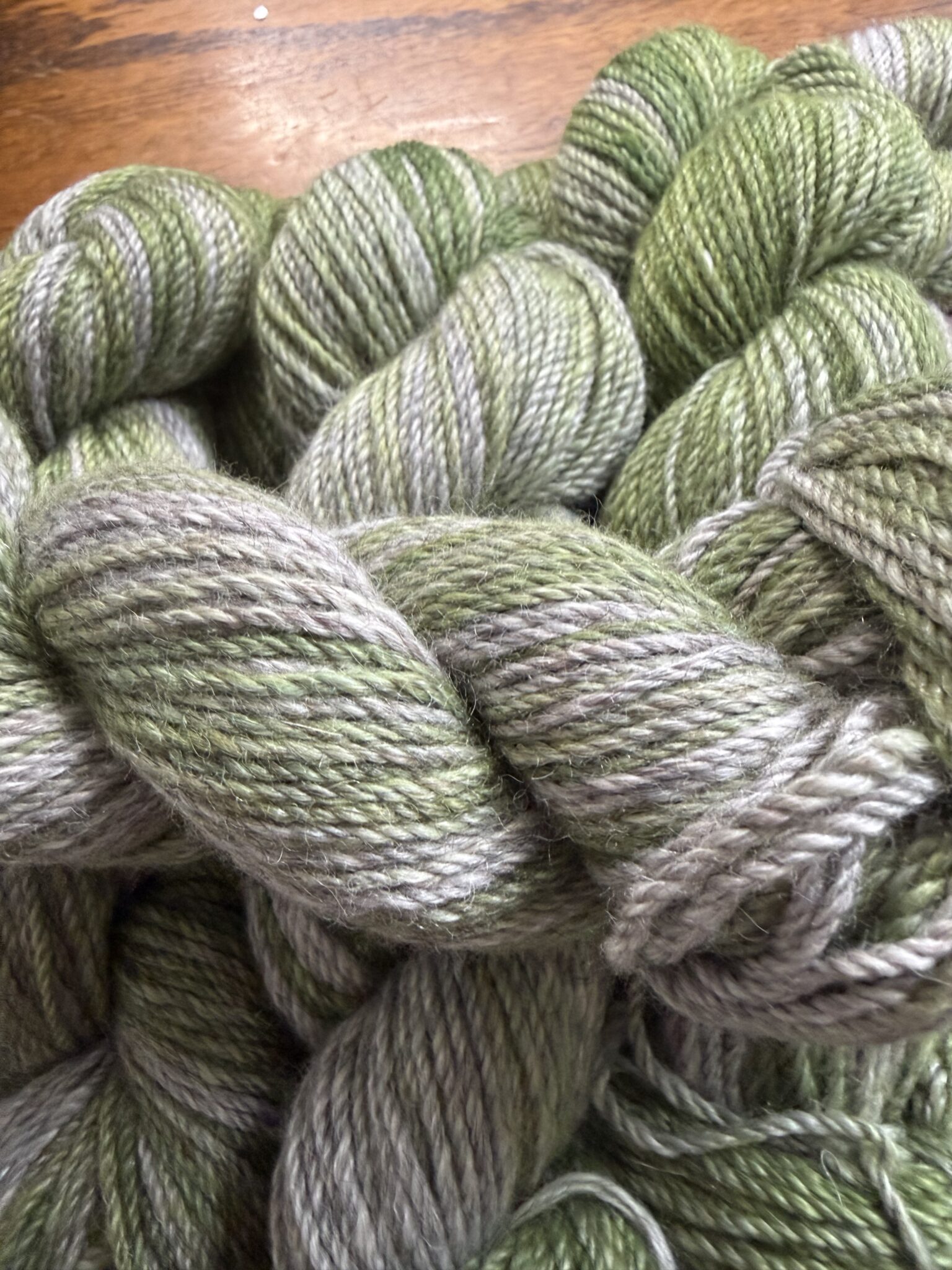 Artichoke – Farm Grown Alpaca Yarn - Image 4